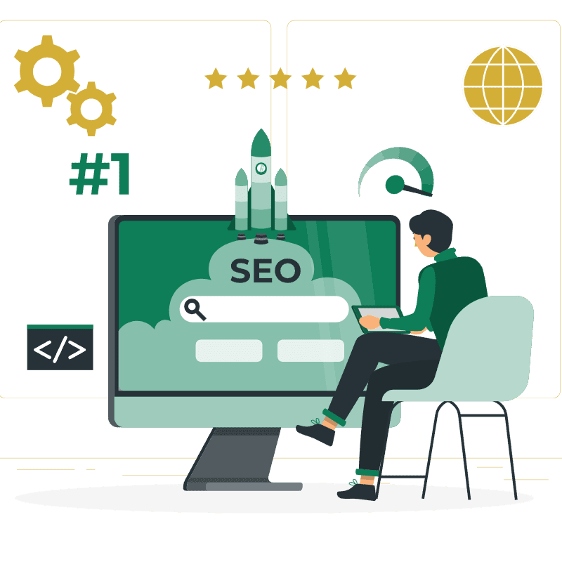 Search Engine Optimization Services dashboard